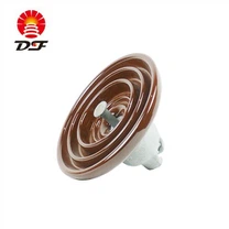 Aislador de suspensión de disco de porcelana